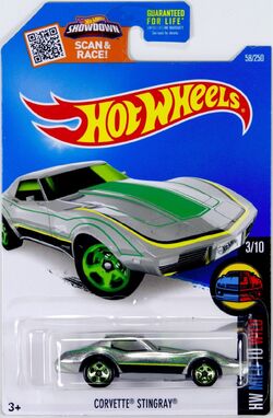 Hot Wheels Corvette Stingray  450\xa03\xa0radios 