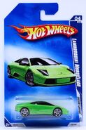 HW 2009 - Collector # 150/190 - Dream Garage 04/10 - Lamborghini Murcielago - Green - USA Card