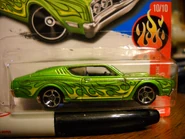 69 Mercury Cyclone, Green HW Flames 10/10