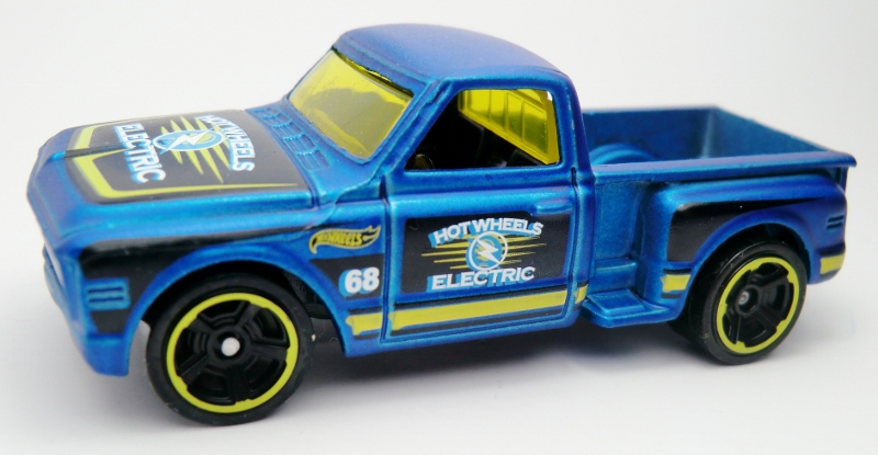 X3-2012 HOT WHEELS CITY WORKS CUSTOM '69 CHEVY PICKUP FROM FACTORY SET--W2 