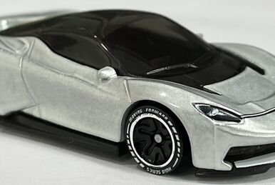 Hot Wheels model of Rimac Nevera created by U.S. toymaker Mattel