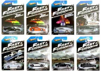 hot wheels the fast and the furious series set