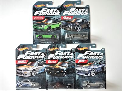 2023 Hot wheels Fast and Furious Mainline Set