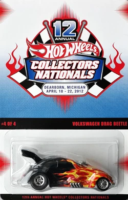 ホットウィール　'56 Volkswagen Drag Beetle 2025 Hot Wheels REPLAY the Classics VW DRAG BEETLE ➽ZAMAC;Red🔥80