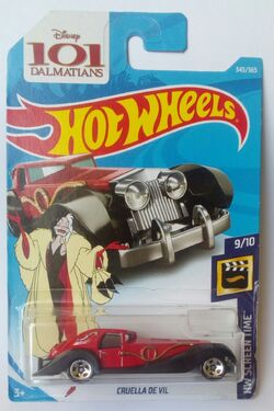 Cruella de Vil Hot Wheels Wiki Fandom