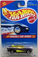 1995 Krackle Car series release small rear wheel error on card.