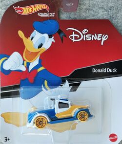 Hot wheels donald duck top