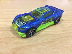 Hot wheels top rally cat dtx15