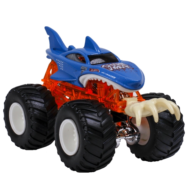 hot wheels shark monster truck