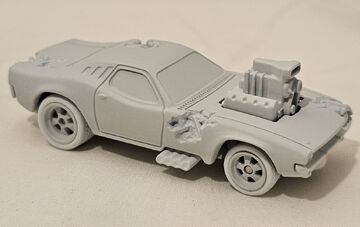 ミニカー Hot wheels Lap 1 Eroded Rodger Hot Wheels x Daniel Arsham Eroded Rodger Dodger – Mattel