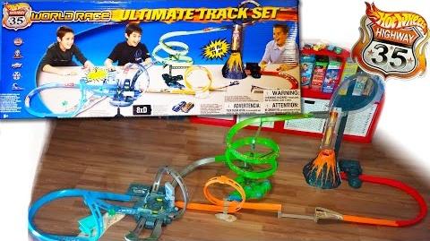 Hot Wheels Highway 35 World Race Ultimate Track Set - Kid Toys Are Fun