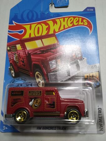 hot wheels armored truck treasure hunt