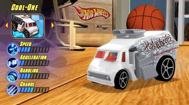 Hot Wheels: Beat That! Title Screen (Xbox 360, PS2, Wii, PC) 