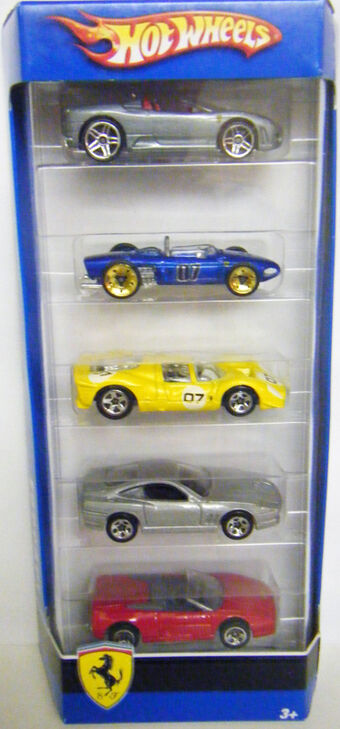 hot wheels ferrari gift pack