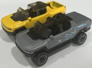 Comparison between both Hummer EVs