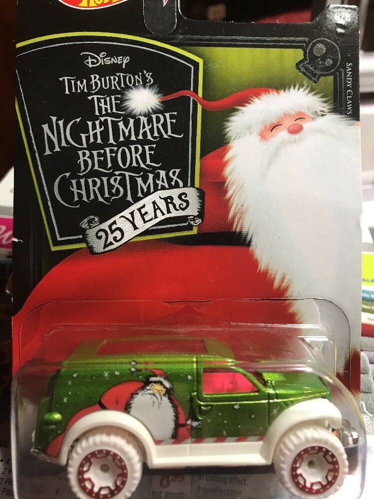 Nightmare before christmas 25th anniversary hot wheels shop