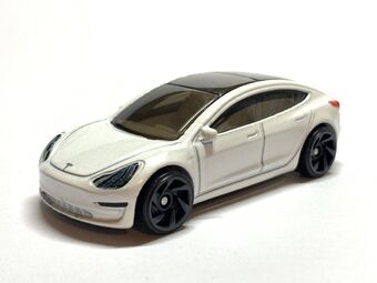 hot wheels tesla model 3