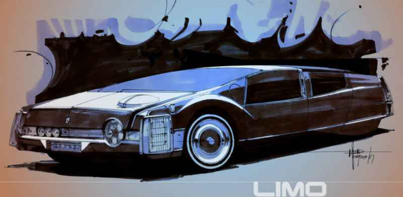 Syd Mead's Sentinel 400 Limo | Hot Wheels Wiki | Fandom