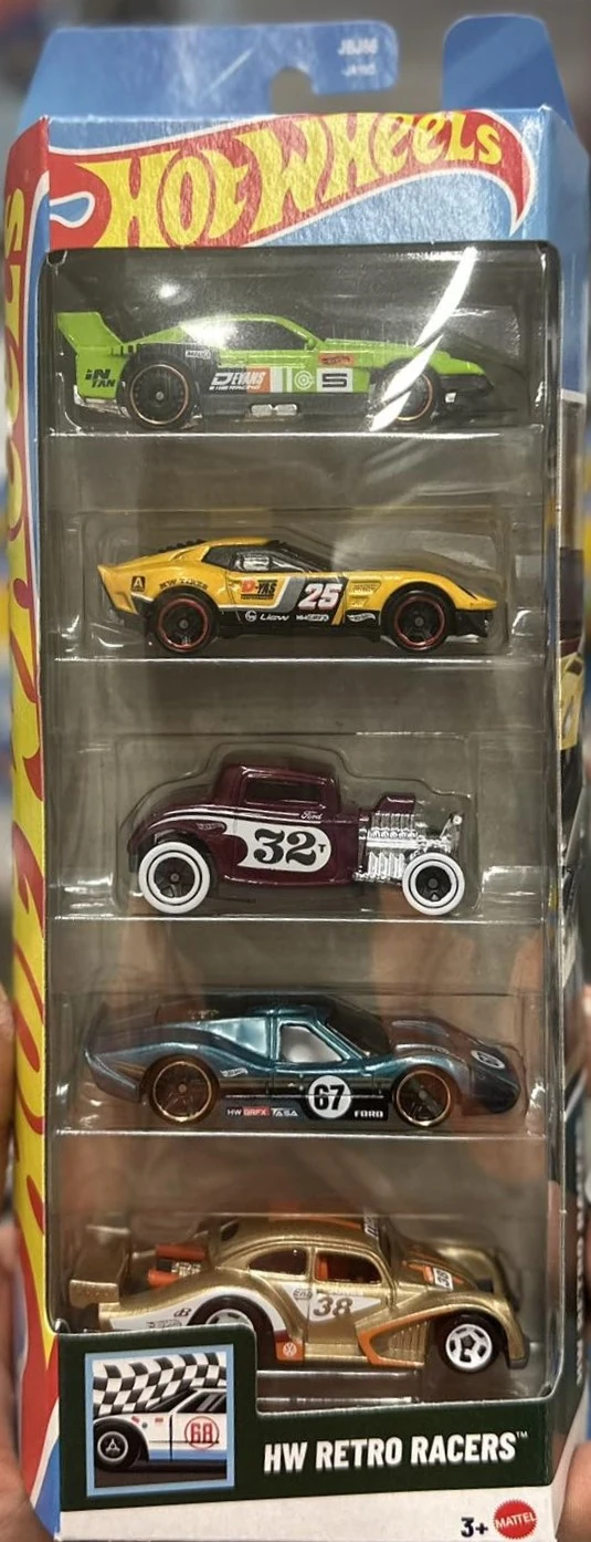 HW Retro Racers 5-Pack | Hot Wheels Wiki | Fandom