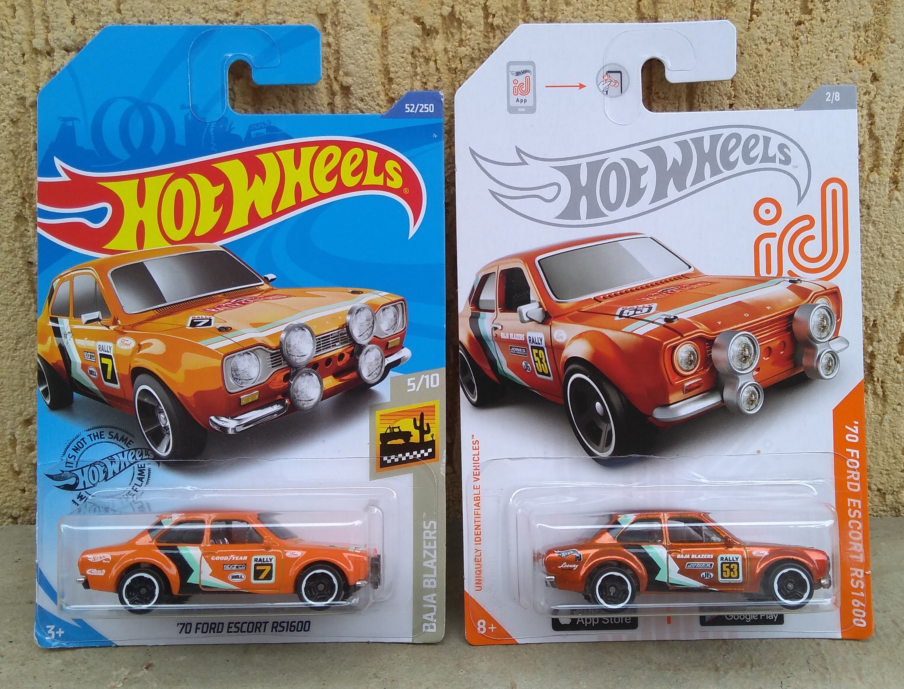 `2020 Hot Wheels ID Chase '70 Ford Escort RS1600 