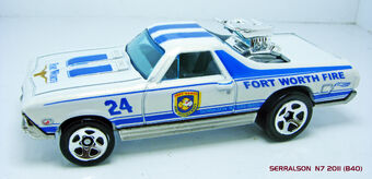 hot wheels 68 el camino 1999