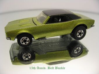 hot wheels 1967 camaro mattel inc 1982