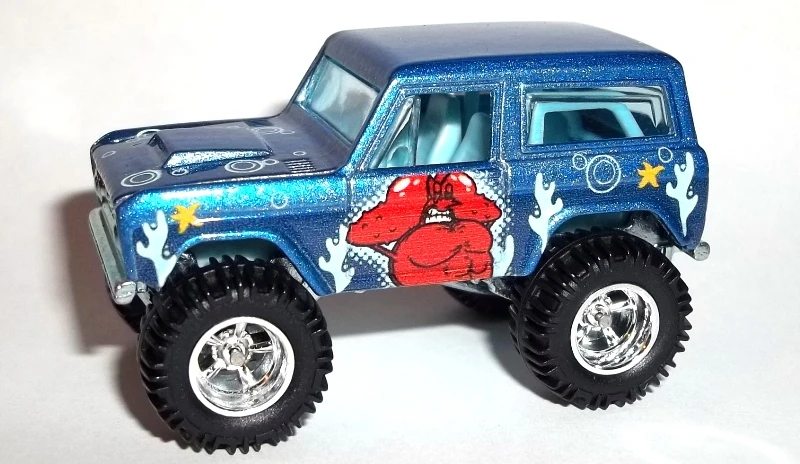 【Hot Wheels】67 Ford Bronco Hot Wheels 67 FORD BRONCO Zoolander - Retro Entertainment 1:64