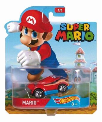 hot wheels super mario character cars