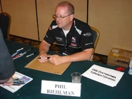 Phil signing at the 2009 Hotwheels Convention