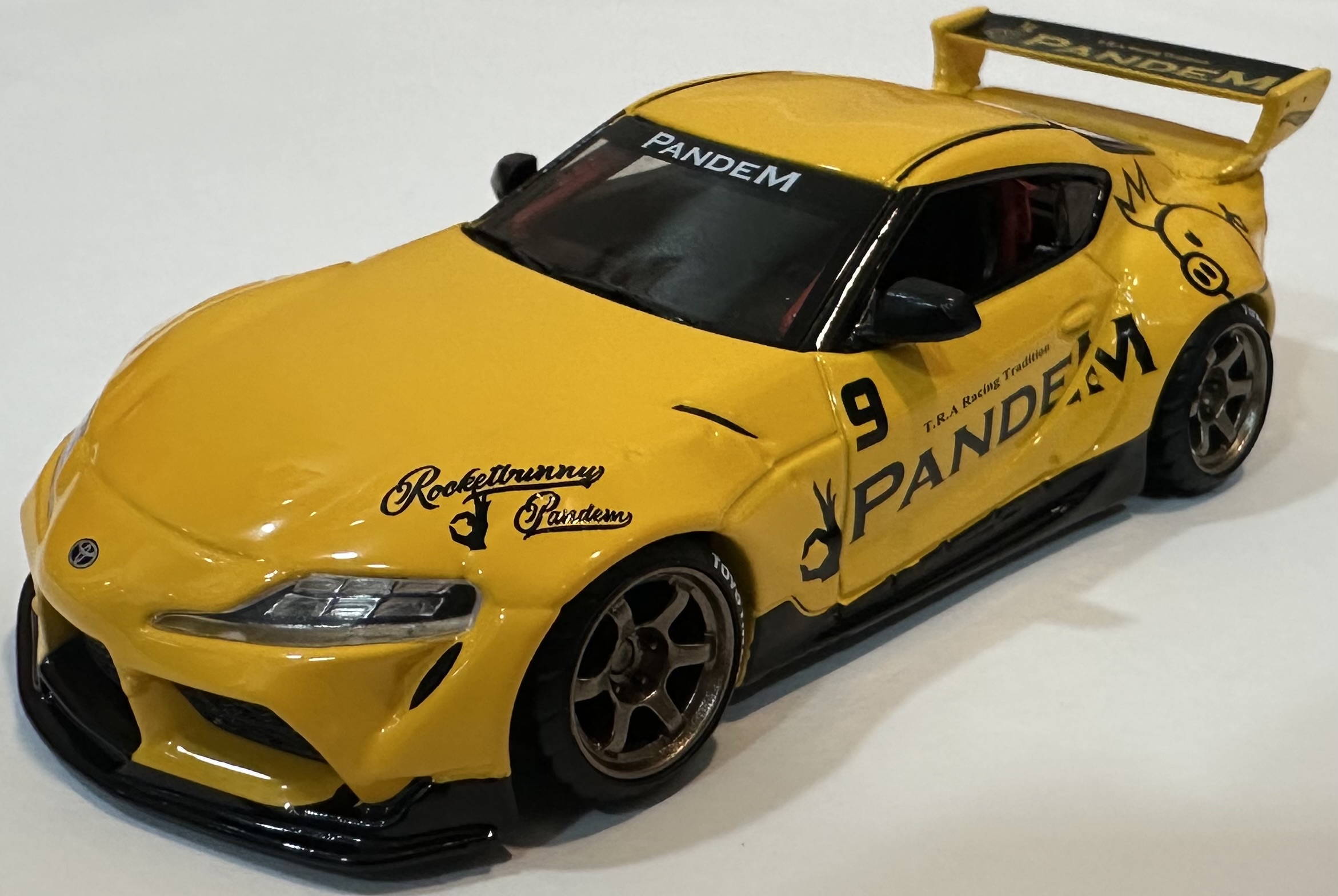 ホットウィール　TOYOTA SUPRA GR PANDEM WIDEBODY Hot Wheels Premium 1/43 Scale Toyota Supra GR Pandem