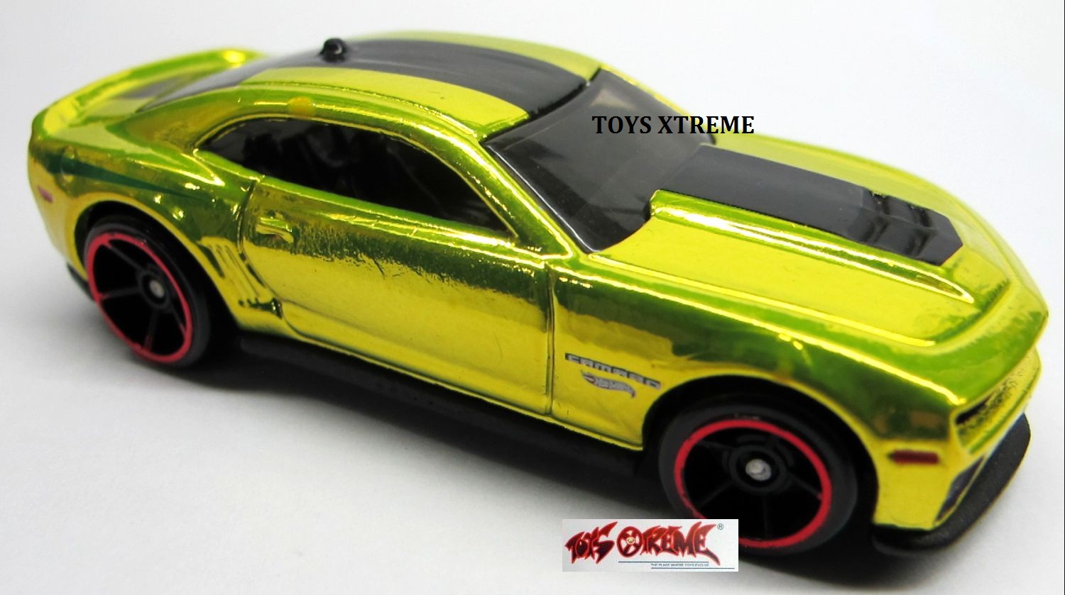 chevrolet camaro zl1 yellow toy