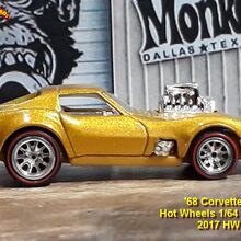 hot wheels 68 corvette gas monkey garage