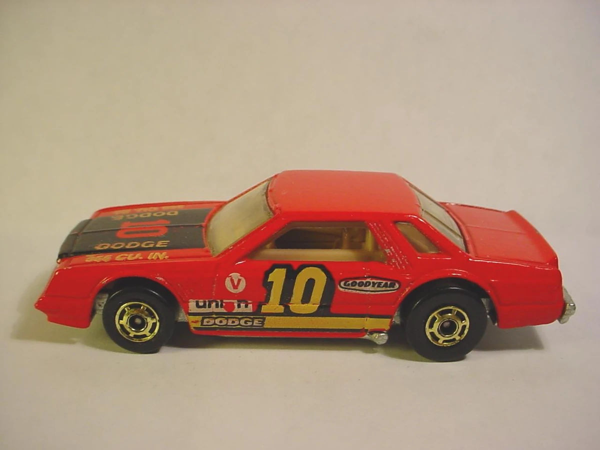 Hot Wheels Vintage 1981 Mirada Stocker #10 Rouge, Carte, Fabriqué à Hong Kong
