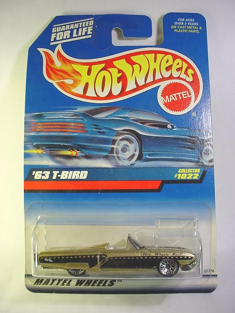 1999 Hot Wheels #1022 '63 T-Bird 1999 Hot Wheels #1022 '63 T-Bird