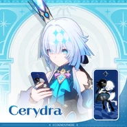 Cerydra's Phone Case Preview Official Twitter Post