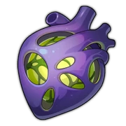 The Mock Crimson Moon, an artificial product.