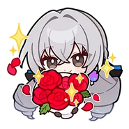 Bronya: Gifting Flowers