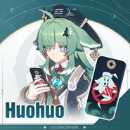Huohuo's Phone Case Preview Official Twitter Post