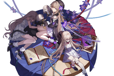 小物などお買い得な福袋 Black Fandom | Wiki Gakuen Houkai | Flower White Abyss アニメ