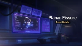 Event Planar Fissure