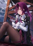 Kafka Fan Artwork Official Twitter Post Art by xFate