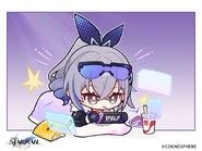 CBT3 Silver Wolf Artwork Official Twitter Post