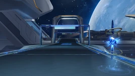 Space Anchor Railway Platform