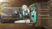 HoYoLAB Article Header Astral Express Magazine - Penacony Info Bulletin on the Interastral Peace Corporation and Intelligentsia Guild
