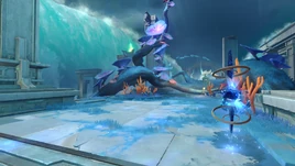 Space Anchor Ancient Sea Palace Ruins