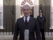 Francis Urquhart making a statement