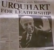Urquhart on newspaper