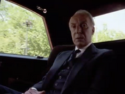 Francis Urquhart being driven to Buckingham Palace
