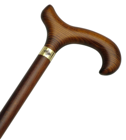 Dr. House's Exact Replica: Flame Tourist Cane - Black Beechwood