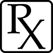 The international prescription symbol, courtesy Nevit Dilmen, via Wikipedia